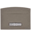 Longchamp Roseau Card Holder Turtledove - Leather