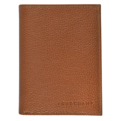 Longchamp Le Foulonné Wallet Caramel - Leather