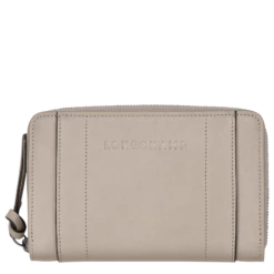 Longchamp 3D Wallet Clay - Leather