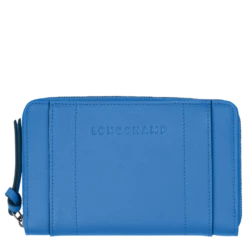 Longchamp 3D Wallet Cobalt - Leather
