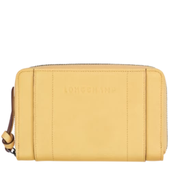 Longchamp 3D Wallet Wheat - Leather