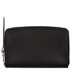 Longchamp Le Pliage City Wallet Black - Canvas