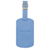 Longchamp Le Foulonné Luggage Tag Cloud Blue - Leather