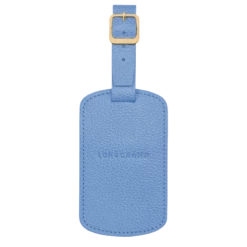 Longchamp Le Foulonné Luggage Tag Cloud Blue - Leather