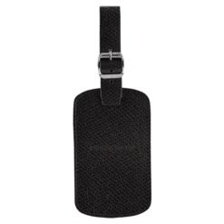 Longchamp Boxford Luggage Tag Black - Leather